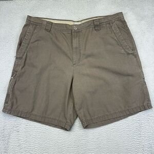 Columbia Shorts Mens 42 Brown Cargo Pocket‎ Cotton Hiking Outdoor Camping Summer